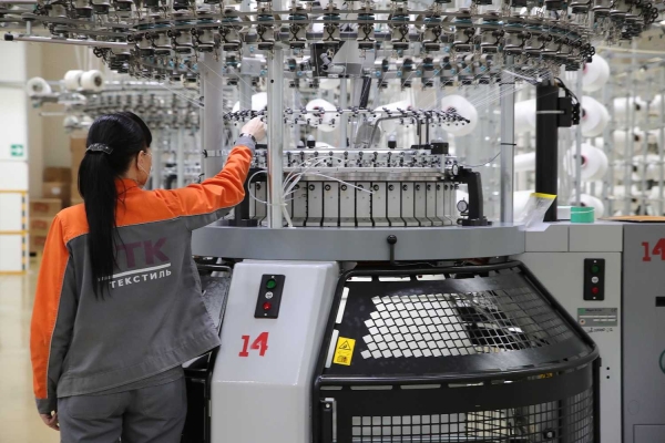 Лидер рынка текстиля «БТК Текстиль» установил рекорд по производству ткани